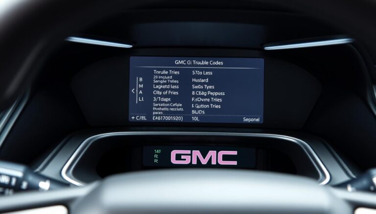gmc trouble codes list