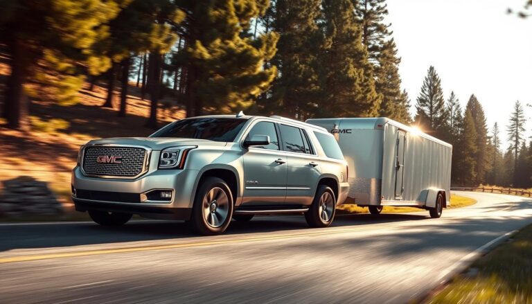 gmc yukon denali towing capacity