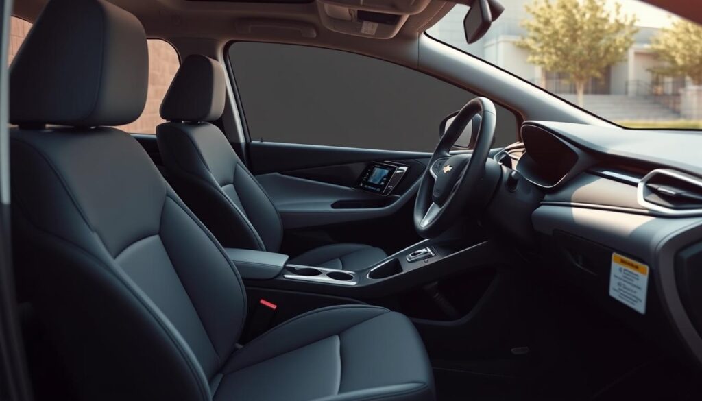 interior features of the chevy bolt